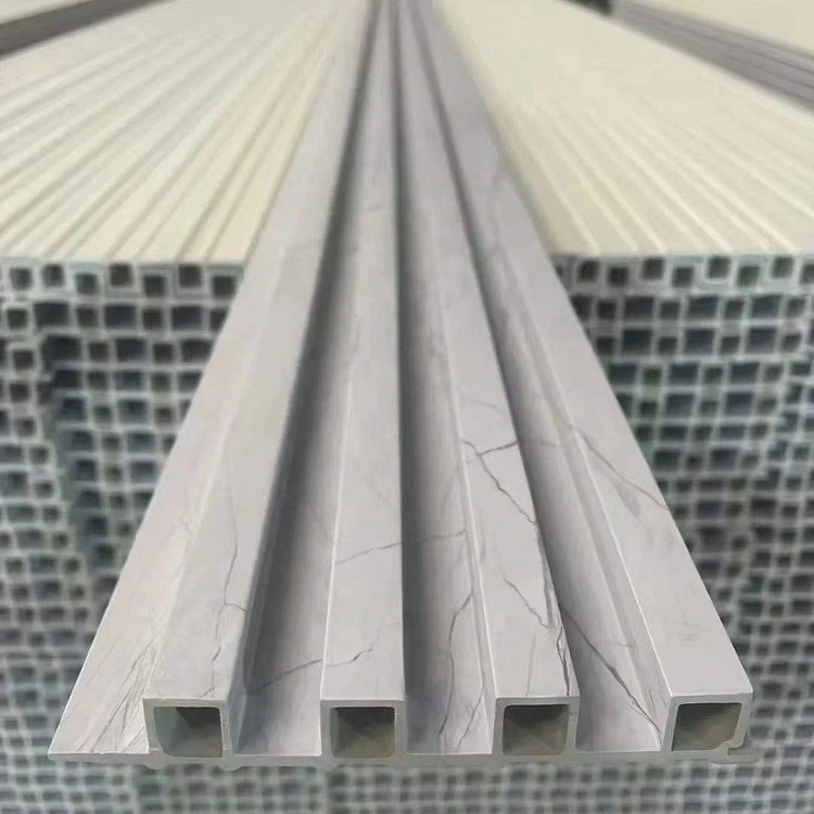 Fluted WPC Slat Panel For Study Room Fluted WPC Slat Panel For Study Room